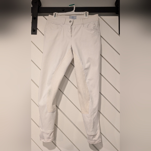 Smartpak Pants - Hadley by Smartpak White Full Seat English Breeches